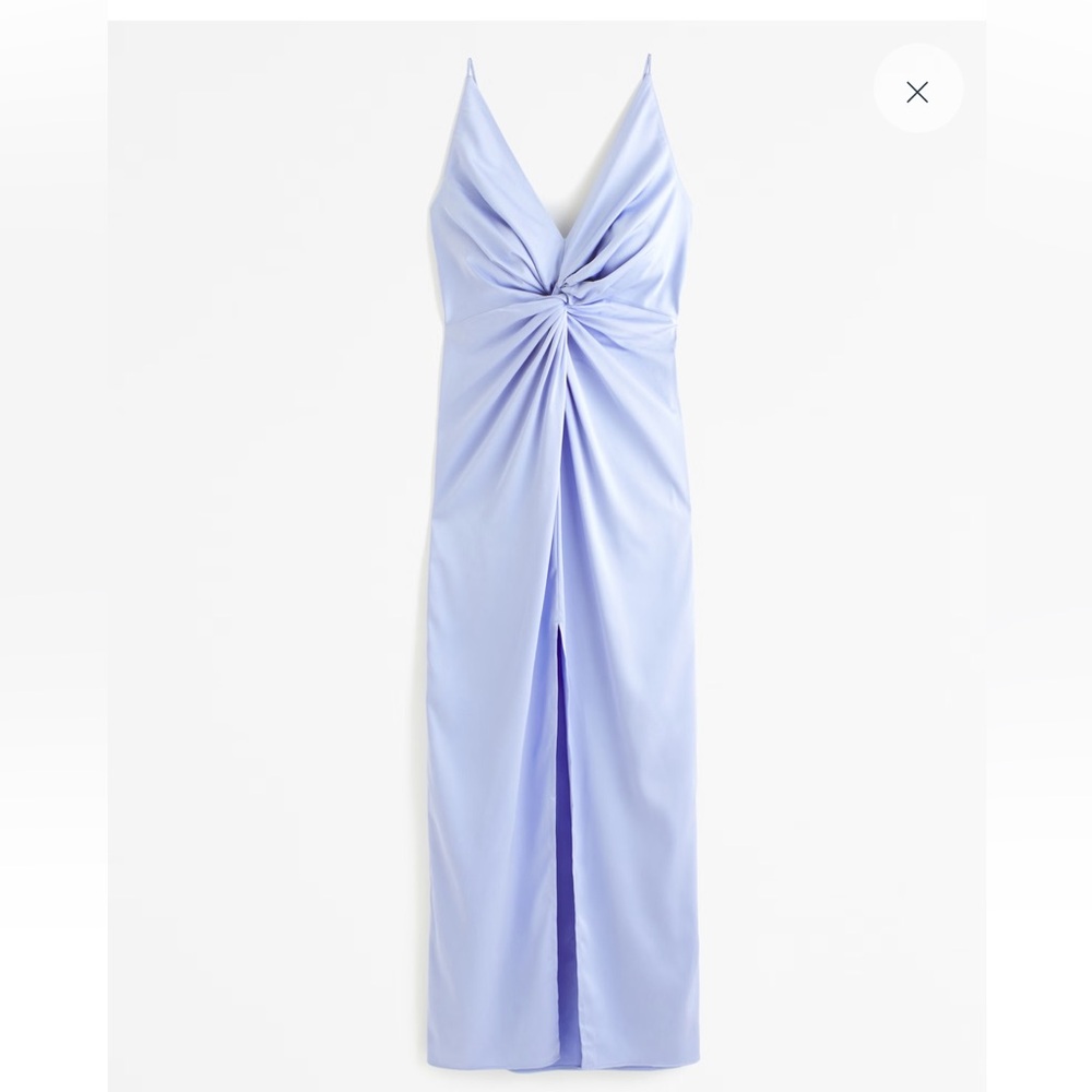 Abercrombie Twist Front Maxi Dress